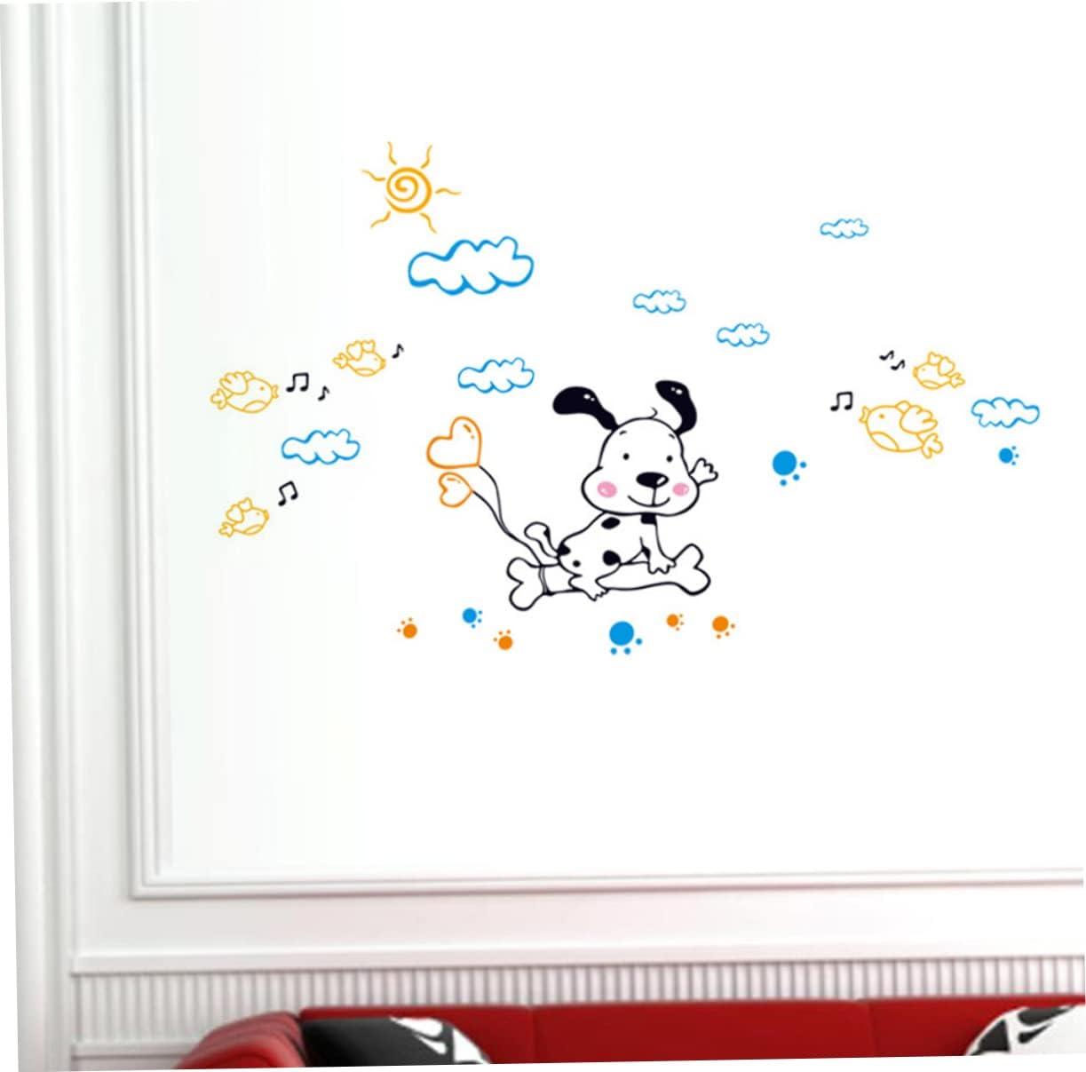 StickerShopee Happy Dog in Air - Wall Stickers - Ay07083