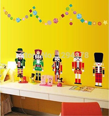 Horse Guards Pattern Sofa Back Wall StickerMJ7002w