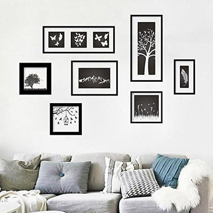 Who's Store Wall Sticker Wall Sticker Wall Mural Stickers Stylish Monochrome Monotone Black North 欧風 60*90 cm