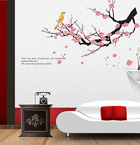 Jaamso Royals 'Warm Romantic Dandelion Purple' Wall Stickers (Vinyl, 60 cm x 0.1 cm x 60 cm)