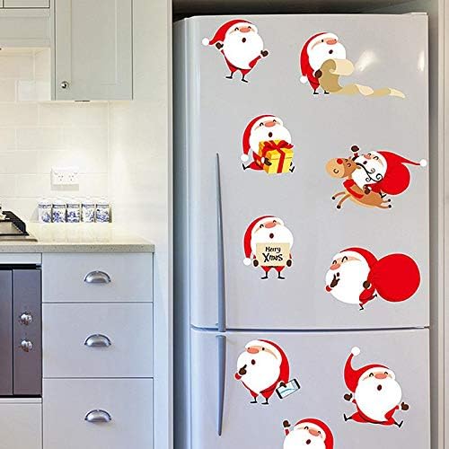 Xh7224 Christmas Wall Sticker Shop Glass Door Window Sticker Shopping Mall Arrangement Decoration Snowman Old Man-Y