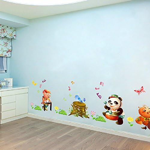 Panada Pig Bee Bird Animals Wall Stickers XL8079