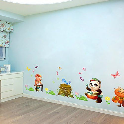 Panada Pig Bee Bird Animals Wall Stickers XL8079