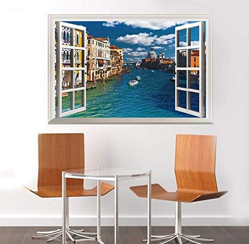 Xl 839.Fake Window Outside The Mediterranean Style Wall Stickers