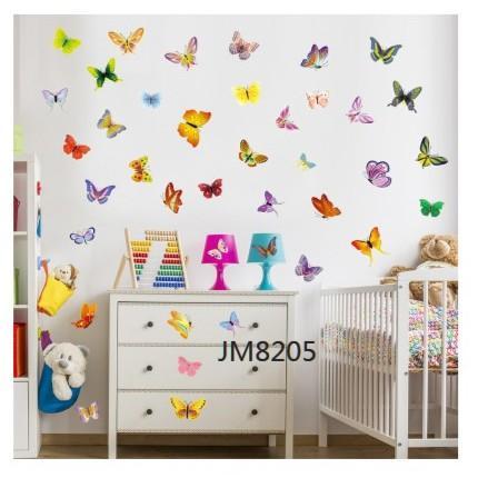 MARET PROMO RELIZA WALL STICKER KUPU KUPU BUTTERFLY JM8205 WALLSTICKER / WALL STICKER ✪
