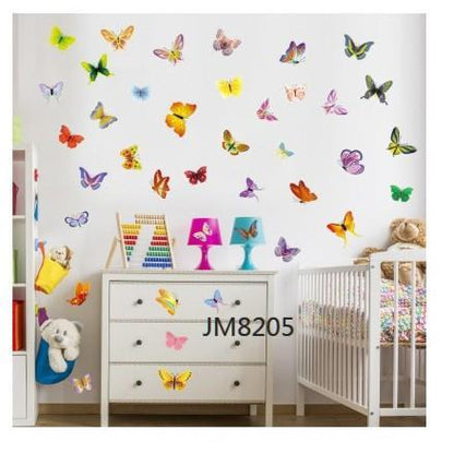 MARET PROMO RELIZA WALL STICKER KUPU KUPU BUTTERFLY JM8205 WALLSTICKER / WALL STICKER ✪