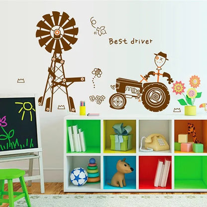 AY6038 Wall Sticker Baby Kids Children Room Art Wall Decal Wall Decorations Living Room