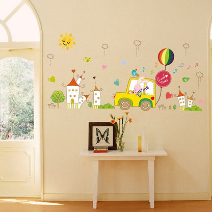 Cute cartoon wall stickers xh9239
