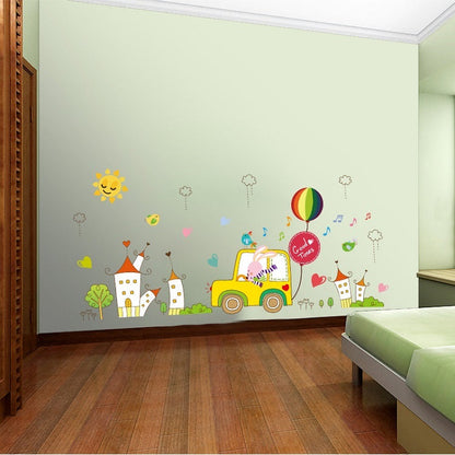 Cute cartoon wall stickers xh9239