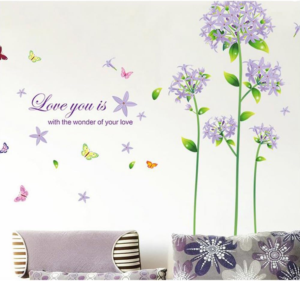 Blue Snowflake Wall Sticker Xh9259