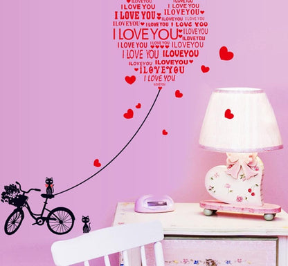 Love Letter - Wall Decals Stickers Appliques Home Decor ay7132