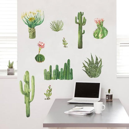 Green Plants Wall Sticker