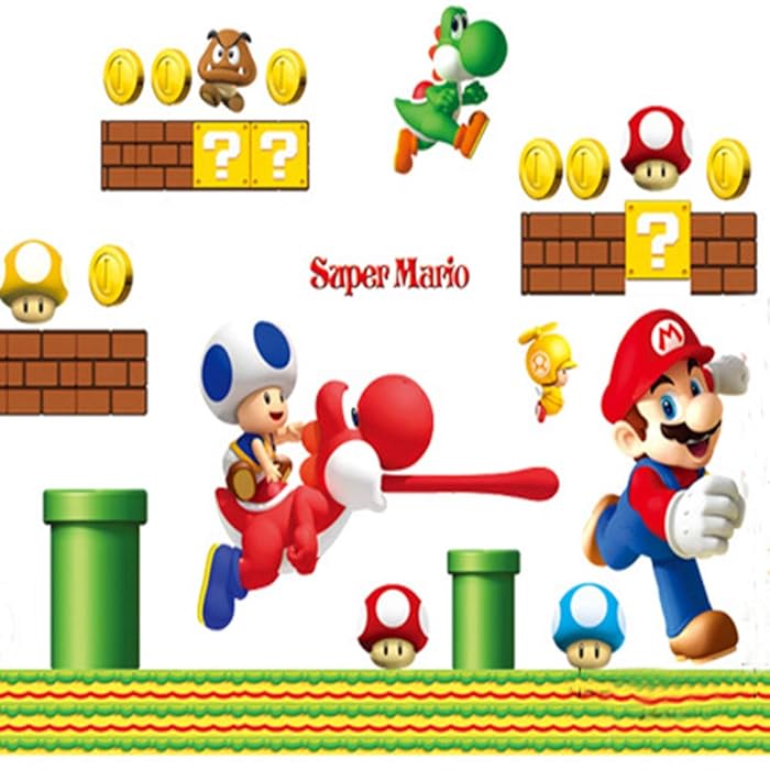 Ay7062  Wall Stickers Kids Nursery Boys Bedroom Decor Removable Vinyl