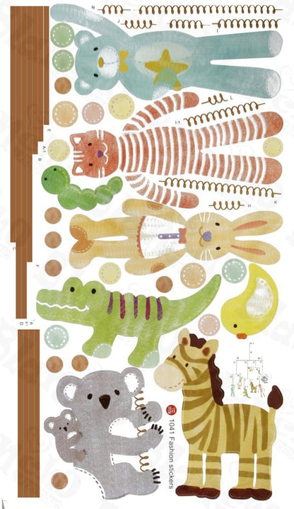[Small Toys] Decorative Wall Stickers Appliques, Wall Decor for Home Decor
