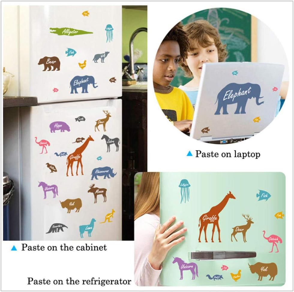 Sk7072 Wall Sticker for Children Nursery Home Decor Decals Nursery Wallpaper Animals