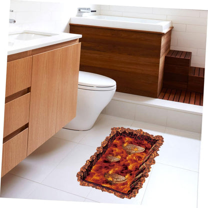 WALL STIKER 60X90 SK9305  MAGMA 3D WALSTIKER WALLSTICKER