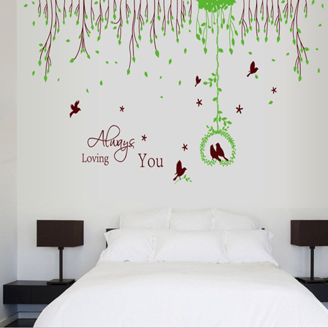 Super Grass Ring Feiyan Waist Flower Vine Wall Stickers