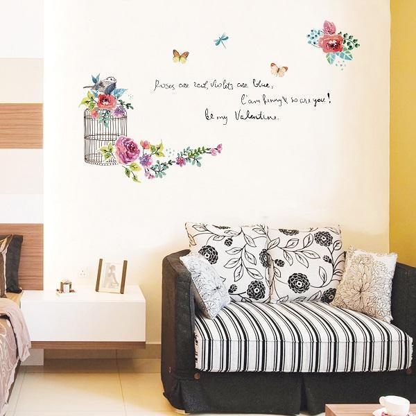 Birdcage Wall Stickers JM7316