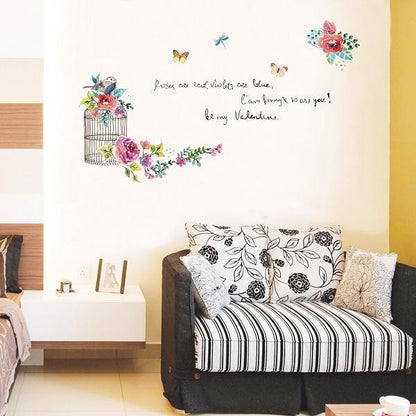 Birdcage Wall Stickers JM7316