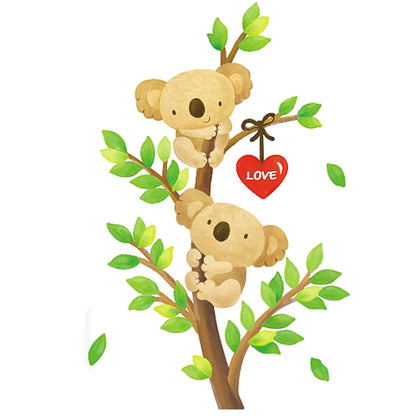 Click to open expanded view      Kei Lala Wall Sticker Tree [Koala Climbing Trees] Stylish Wallpaper Sticker Wall Sticker Removable DIY Wallpaper Sticker