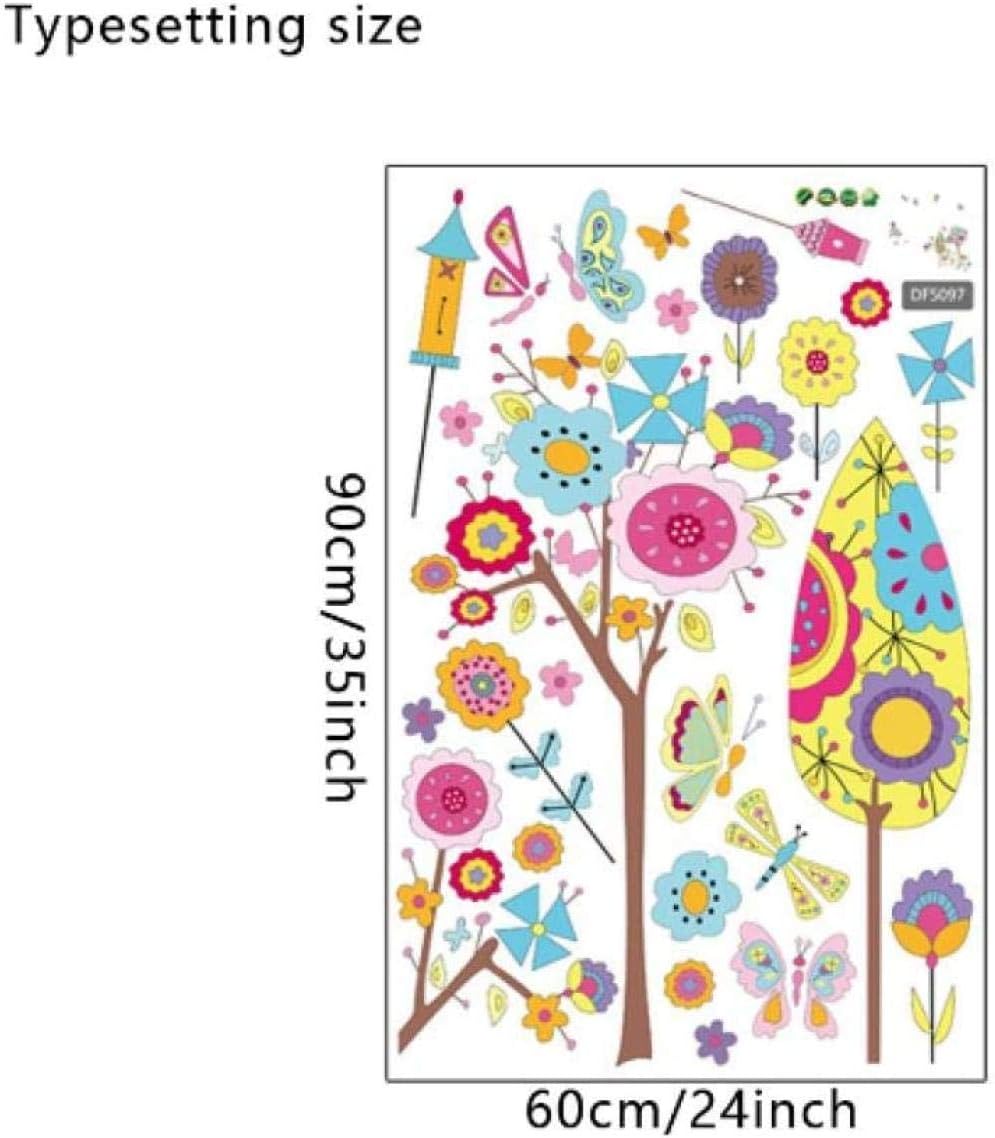 DF5097  Wall Stickers Living Room Bedroom Bathroom Window Door Decor Art Decals Murals DIY