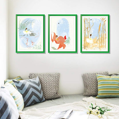 Wall Stickers For Girls Removable Waterproof Wall Sticker Bedroom Living Room Sitting Room Bathroom