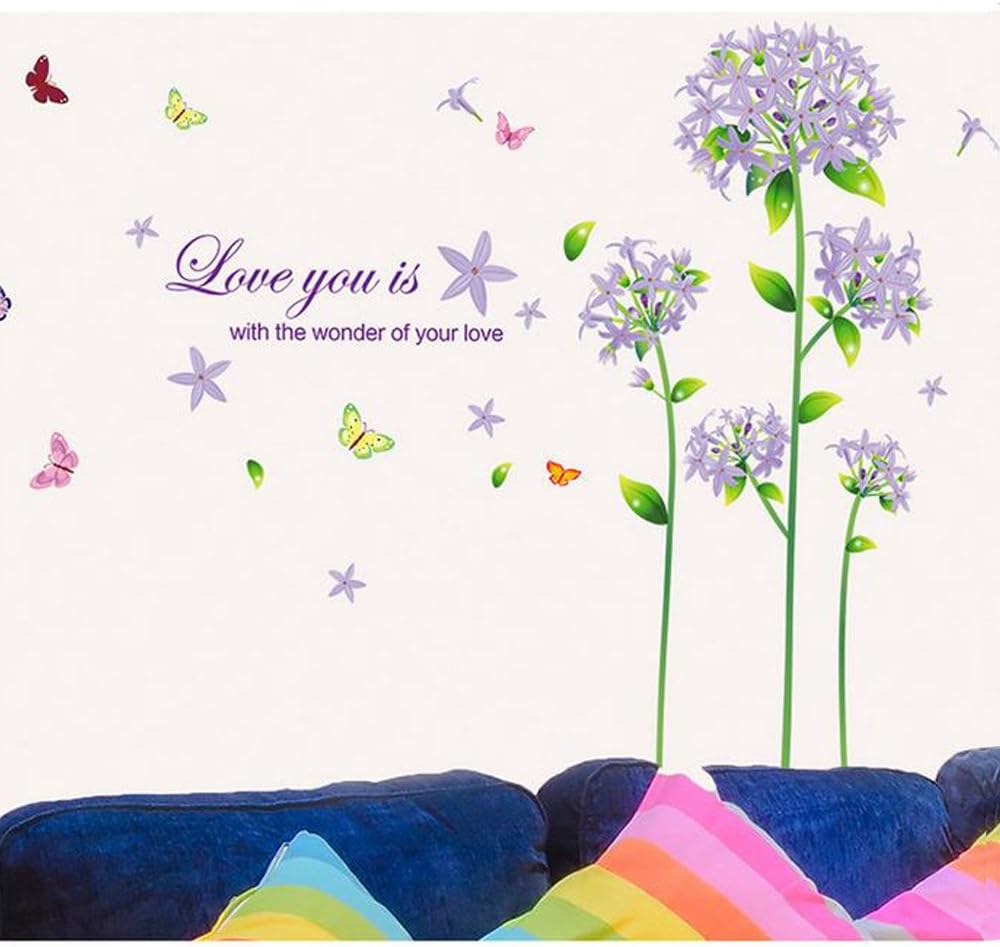 Blue Snowflake Wall Sticker Xh9259