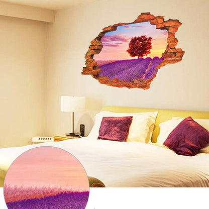 Wall Sticker Scenery | Wall Decoration | Sunset Sticker