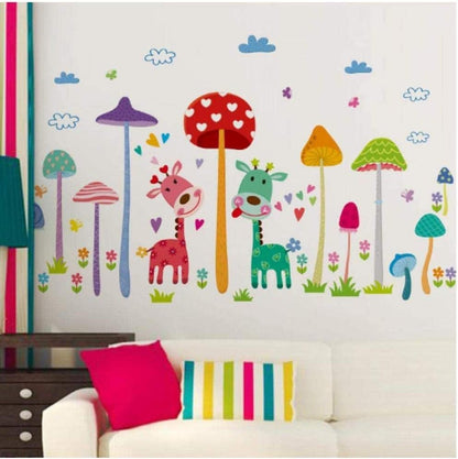 Wall Art Sticker, Wall Art Sticker, Children's Room, Nursery, Classroom Background, Wall Decoration, Children's Sticker, Removable Wall Sticker,