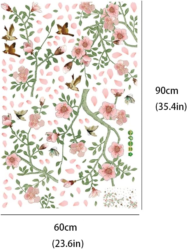 Wall Sticker SK9283 Flower Flower Wall Decor