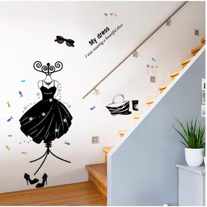Interior Wall Sticker Green Life Fashion AY7276