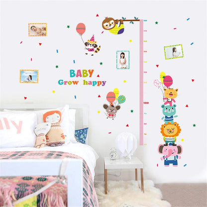 Baby Growth Record Children room DécorWall Sticker xl8382
