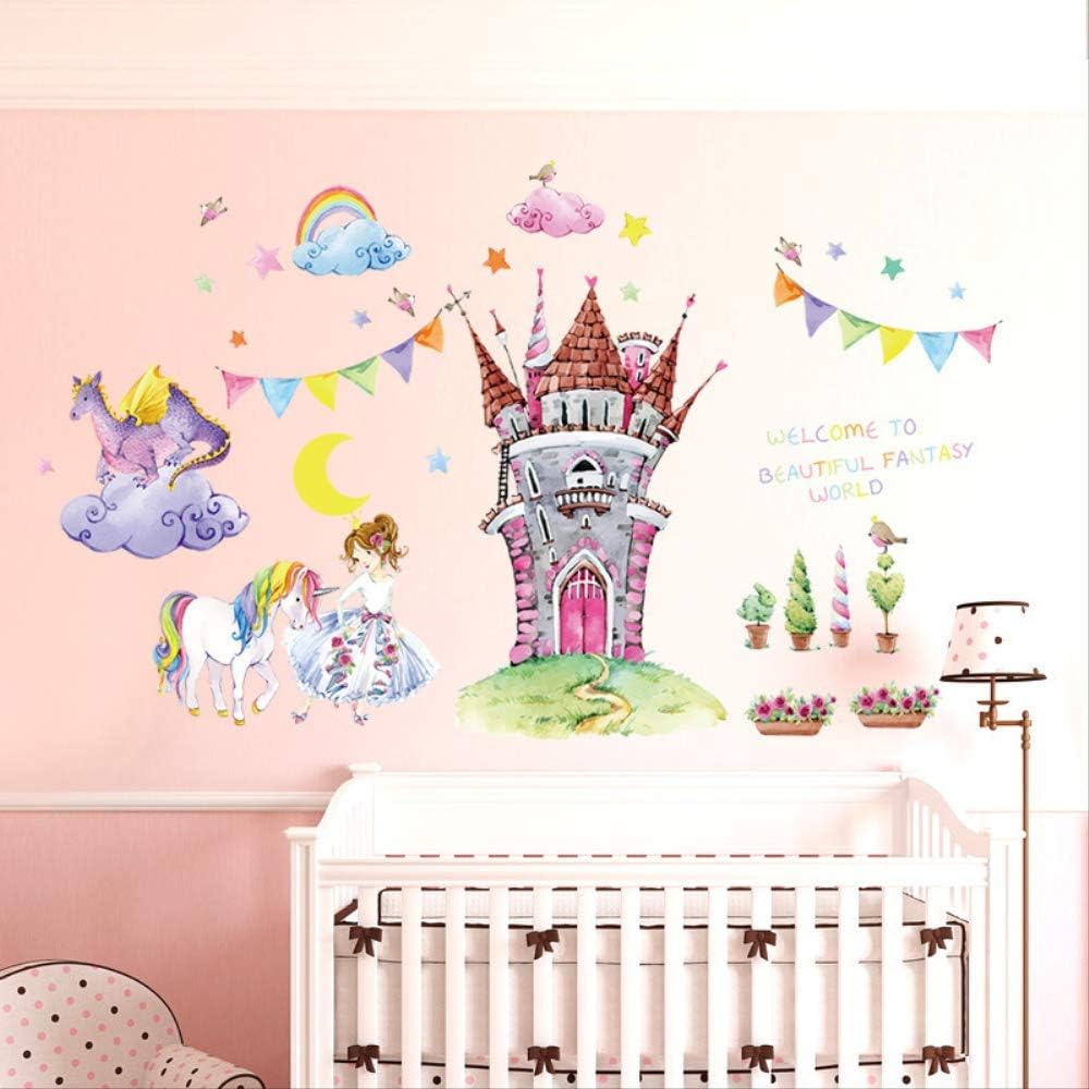 Sk9302 The Fairy Ttale World Wall Sticker