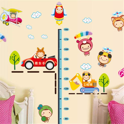 Ay891 Grow Up Transportation Wall Sticker [60 x 90 cm]