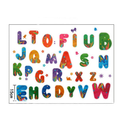 SAMHEZ XY8073 Colorful Alphabet Wall Sticker [50 x 70cm]