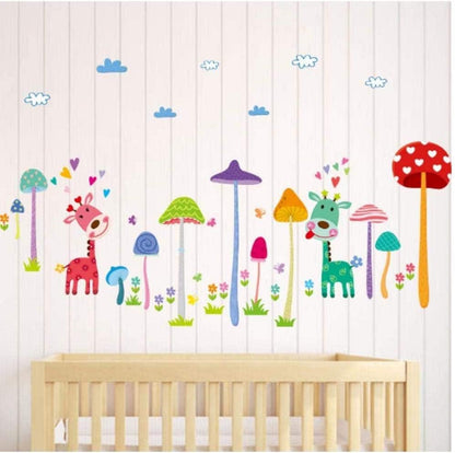 Wall Art Sticker, Wall Art Sticker, Children's Room, Nursery, Classroom Background, Wall Decoration, Children's Sticker, Removable Wall Sticker,