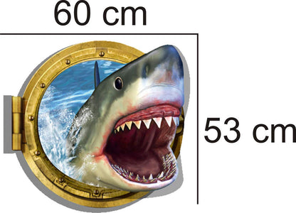 Fish 3D Wall Sticker for Living Room Bedroom Office and All Decorative Stickers