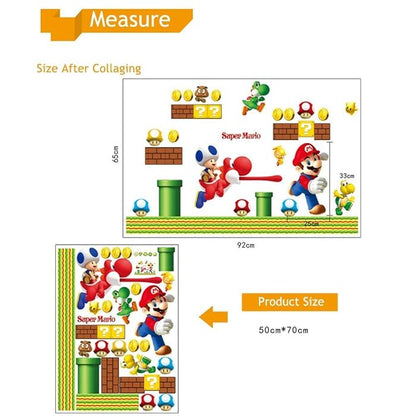 Ay7062  Wall Stickers Kids Nursery Boys Bedroom Decor Removable Vinyl