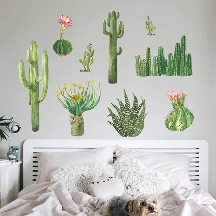 Green Plants Wall Sticker