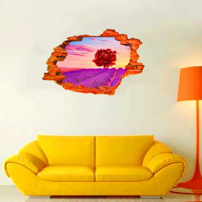 Wall Sticker Scenery | Wall Decoration | Sunset Sticker