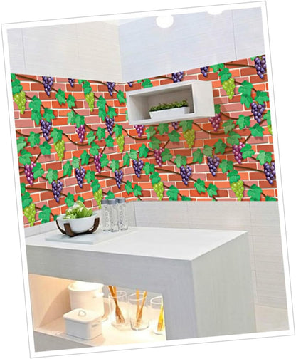 Veemoon Per Decoupage Pvc Wall Stickers Per 3d Wall Panel Decora Wall Plate Brick Wall Sticker Decal Mural Applique Stone