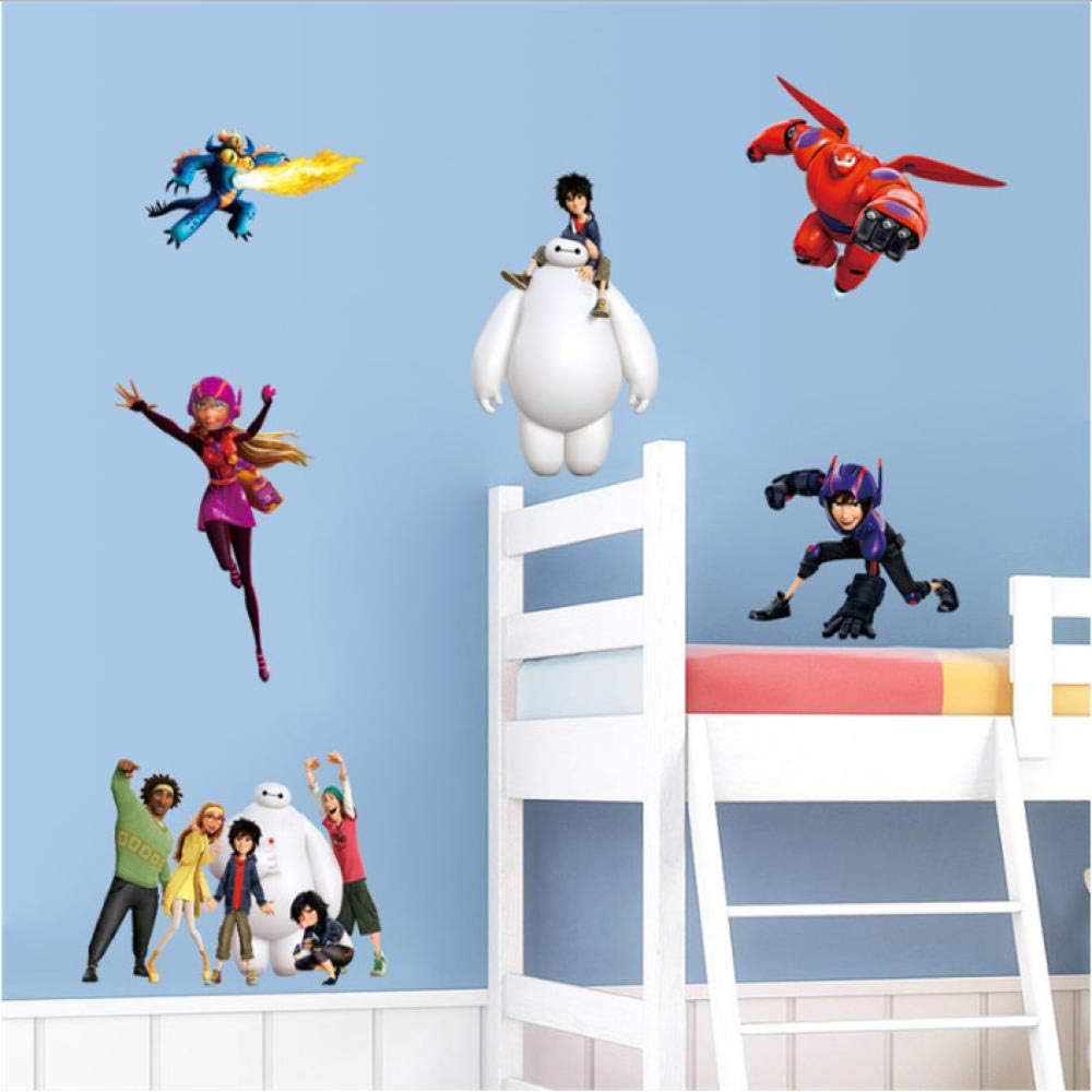 One Big Hero 6 Wall Sticker Cartoon Character Removable