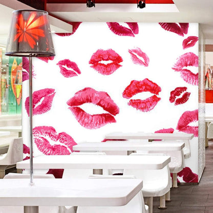 Home Decor Vinyl Wall Sticker Sexy Red Lips Kids Room Decal Art Mural Jm8340