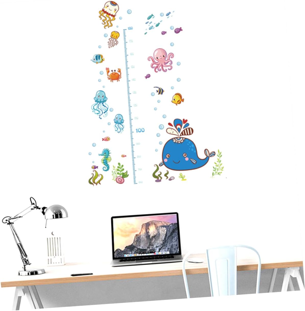 HM92014 Toddmomy Art Sticker Baby Percentile Chart Growth Chart Wall Decal Wall Sticker