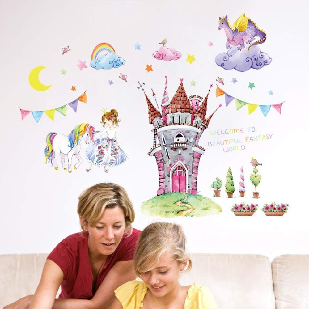 Sk9302 The Fairy Ttale World Wall Sticker