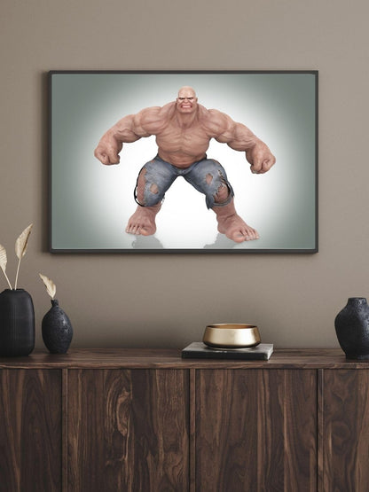 Soulhouse Unleash the Power Within | A4 Size | Black Frame