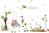 Top of Top Store - Decorative Wall Decal, Butterfly and Tree Design size 50x70 xls7093