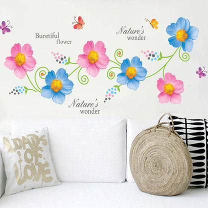 Peninsula Liangpin DIY seamless wall sticker-Huaerchuanchuan AY7208 50x70cm