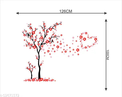 Beautiful Decorative Multicolor Wall Sticker Xh9256