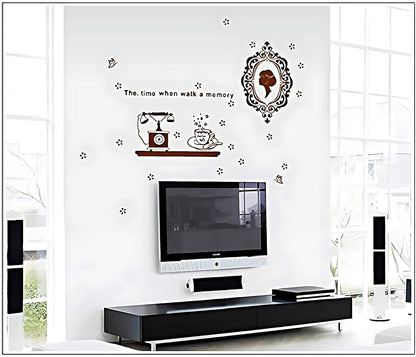 wall sticker with photo frames / Interior wall sticker with photo frames AY6033